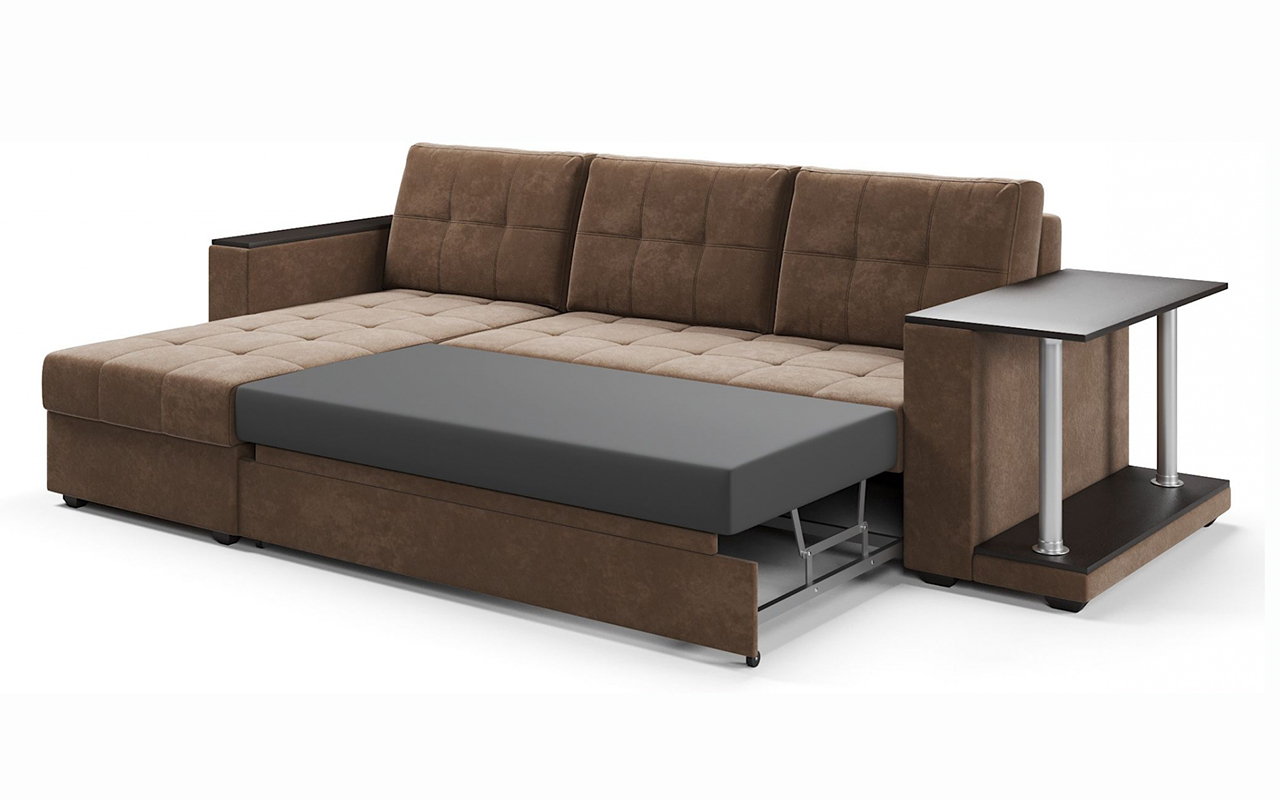 Gupan Диван-кровать угловой со столом Атланта 1 Классик фото 16