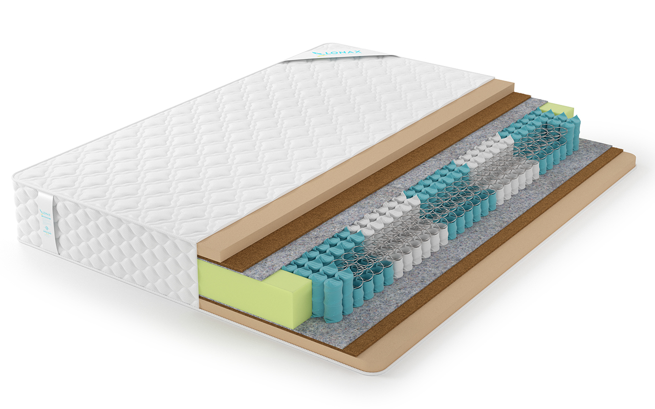 фото: Матрас Lonax Классик Memory Medium TFK 5 зон